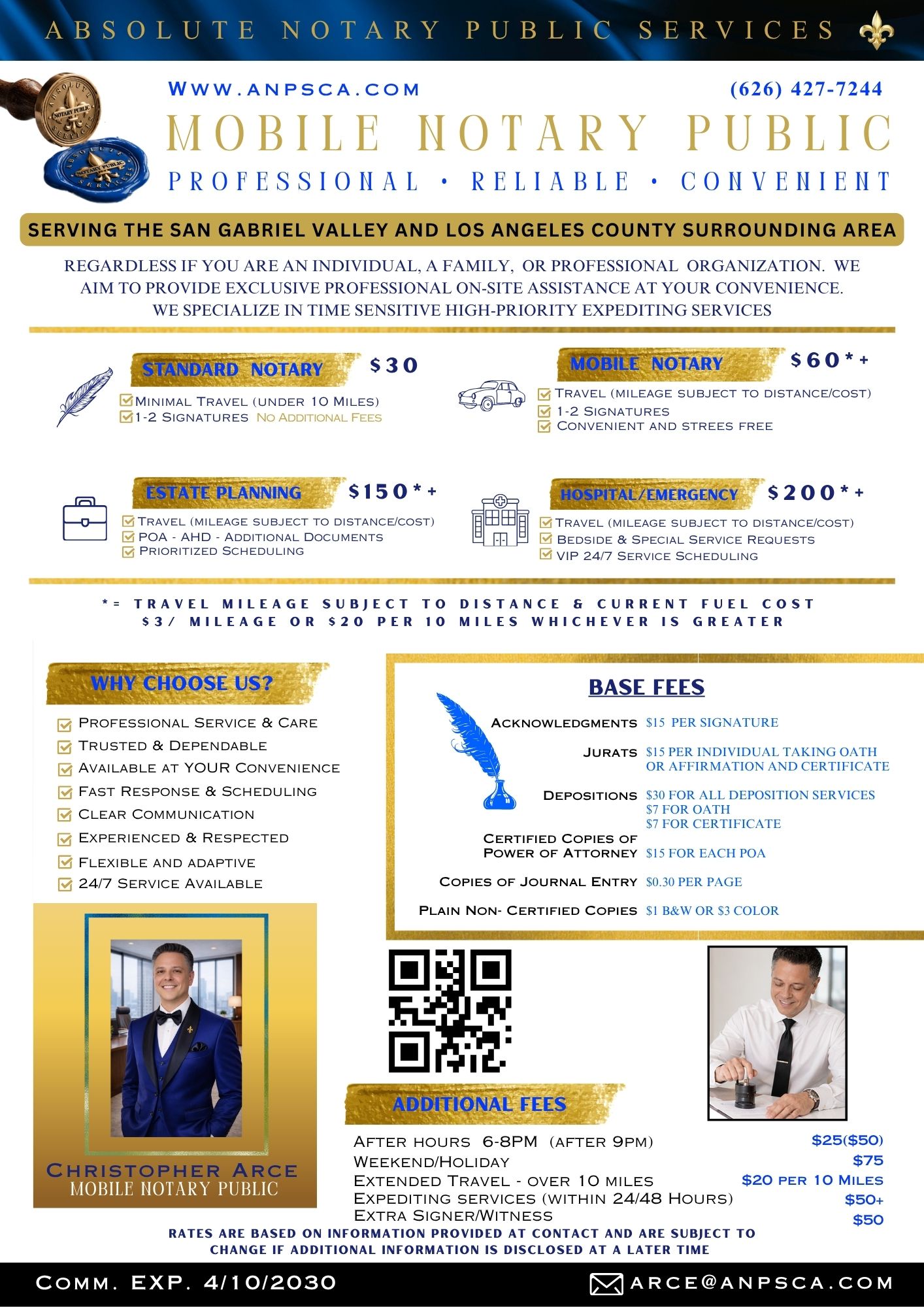 Absolute Notary Flyer